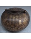 黃銅福字暖手爐